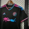 Schwarzes Trikot Inter Miami Konzept Saison 2024 2025