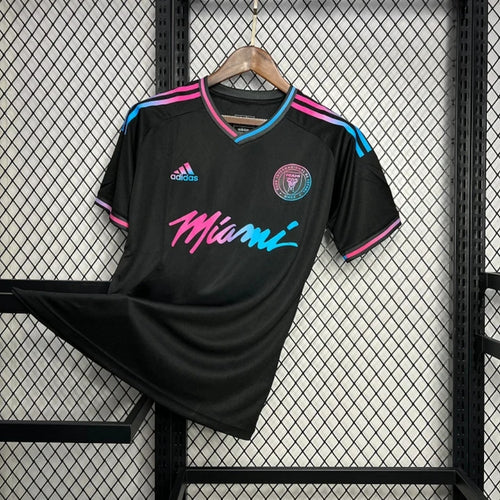 Inter Miami Fußballtrikot schwarz Kollektion 2024 2025