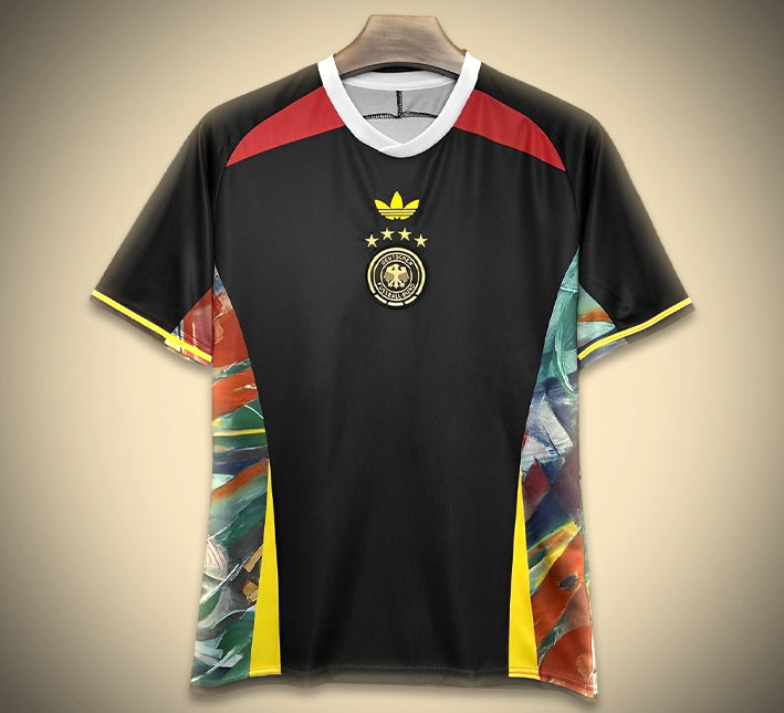 Konzept Trikot Deutschland Euro Edition Schwarz 2425