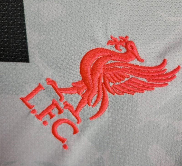 Konzept Trikot Liverpool Saison zweitausendvierundzwanzig zweitausendfünfundzwanzig