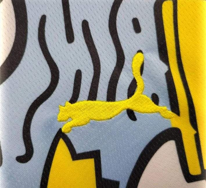 Spielshirt Manchester City modernes Konzeptdesign