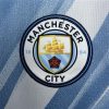 Manchester City himmelblaues Trikot mit Vereinswappen Heim