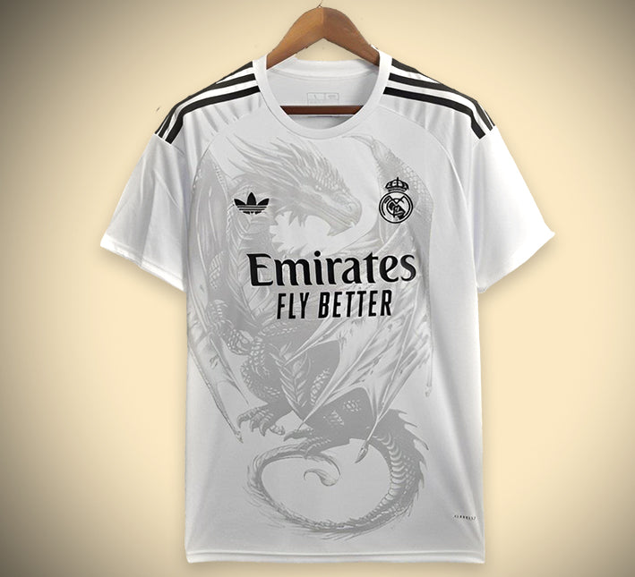 Konzept-Trikot Real Madrid Spezial Edition Drachen Weiß 2425