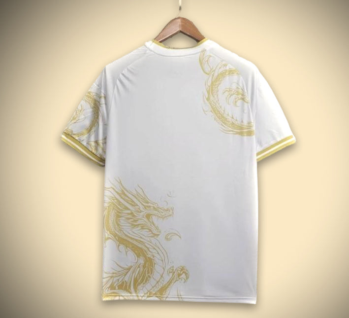 Fan-Trikot Real Madrid Concept Premium mit goldenem Drachenmotiv limitierte Auflage