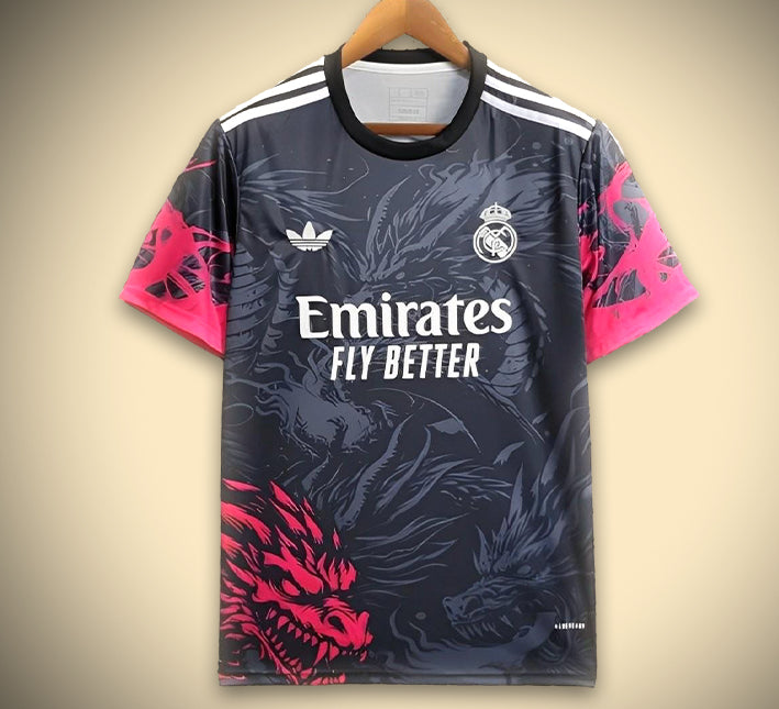 Konzept-Trikot Real Madrid Edition Drachen RotSchwarz 2425