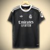 MAILLOTREALMADRID2425gardien-1.jpg Real Madrid Torwarttrikot Schwarz 2025-2026 Vorderansicht