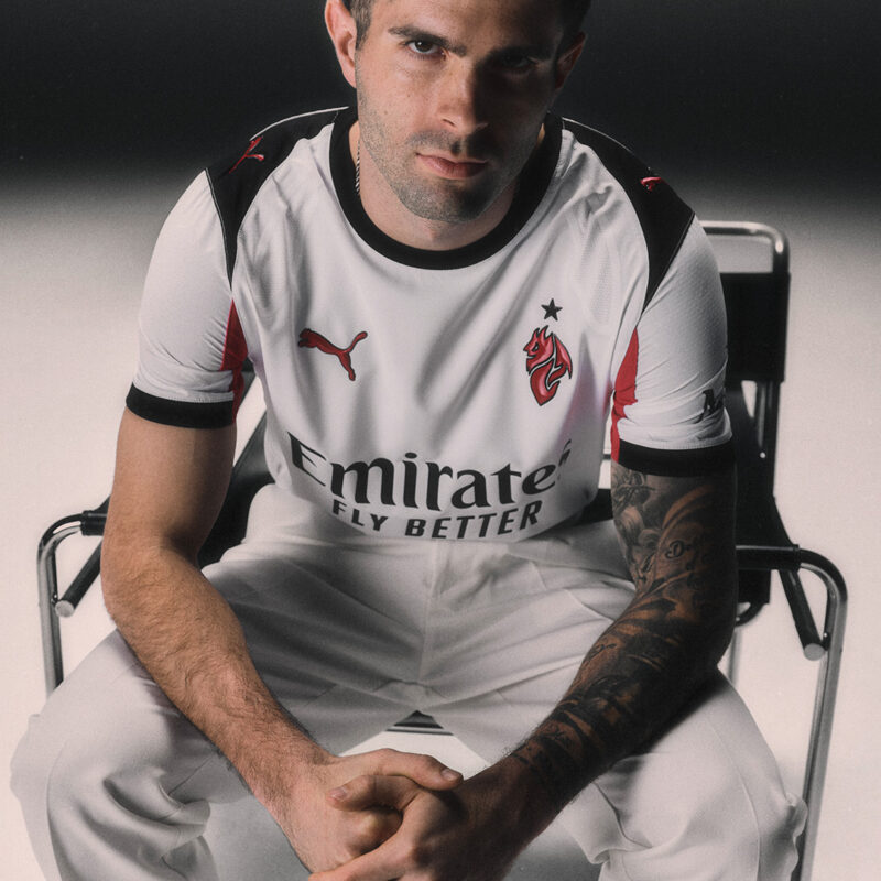 Konzept Trikot AC Milan Auswärts Edition 2526