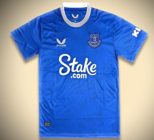 Heimtrikot Everton Saison 2024 2025 offizielles Blau