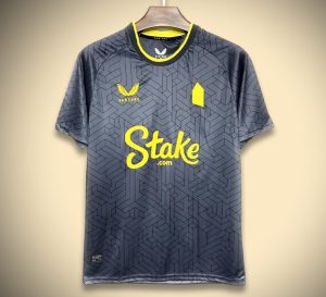 Everton schwarzes Trikot für Fans Auswärtskollektion 2024 2025