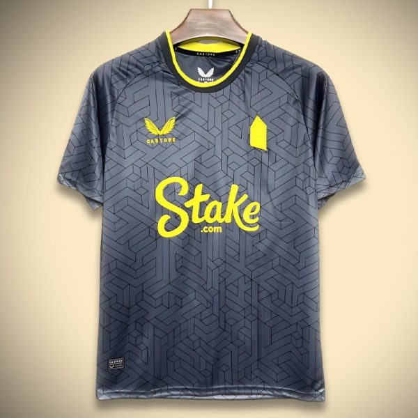 Everton Auswärtstrikot Schwarz 2024-2025