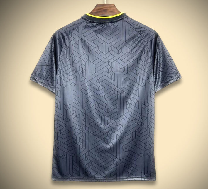 Everton Fußballoutfit schwarz Auswärtstrikot 2024 2025