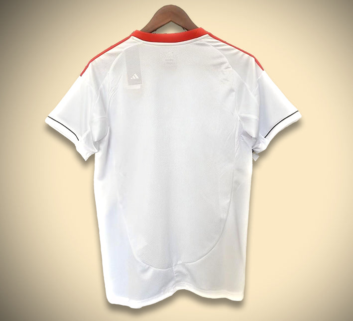 Auswärtstrikot Liverpool Saison 2526 Fußballtrikot rot und weiß