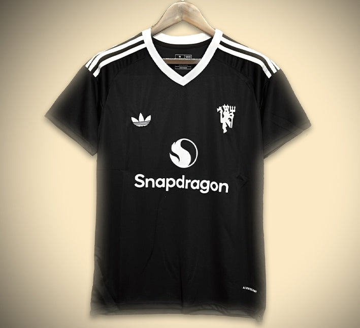 Manchester United Torwarttrikot Schwarz 2425