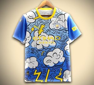 Fan-Trikot Manchester City Konzept Sammlerstück