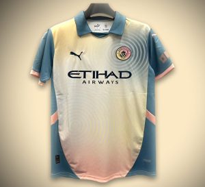 Manchester City Weihnachts-Konzept-Trikot Saison 2024 2025 festliches Design Fußball