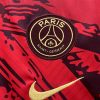 Rotes Konzept Paris Saint Germain Trikot Saison 2024 2025
