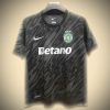 Sporting CP Schwarzes Torwarttrikot 2024-2025 Vorderansicht