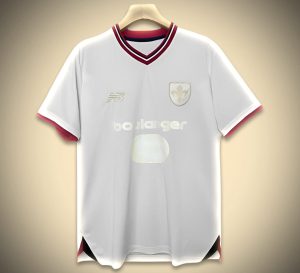 Konzept Trikot LOSC Lille 80. Jubiläums Edition Saison 2024 2025 Fußballtrikot