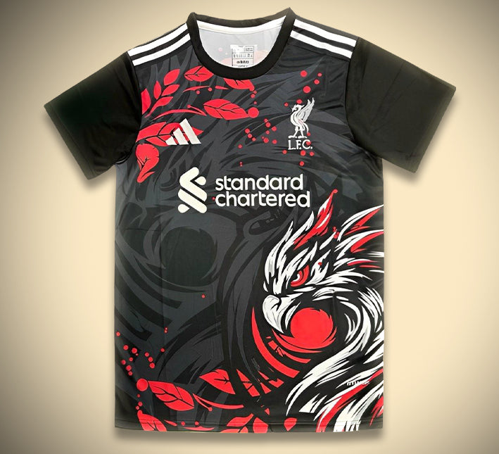 Liverpool Konzepttrikot Schwarz Edition 2024 2025