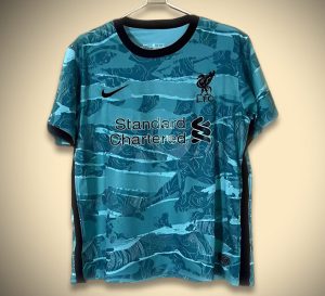 Auswärtstrikot Liverpool Saison 2021 offizielles Fußballtrikot