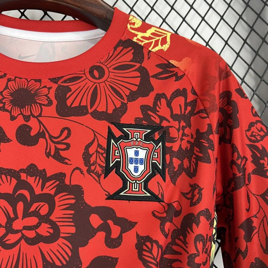 Portugal Trikot mit Blumenmuster 2025