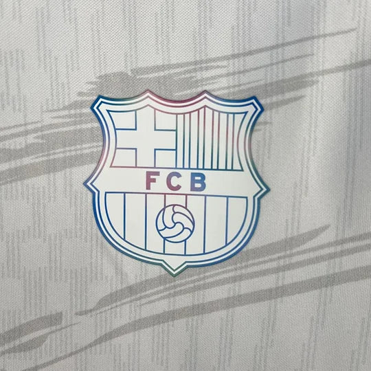 Konzept-Trikot weiß FC Barcelona Saison 2025/2026 Fußballtrikot
