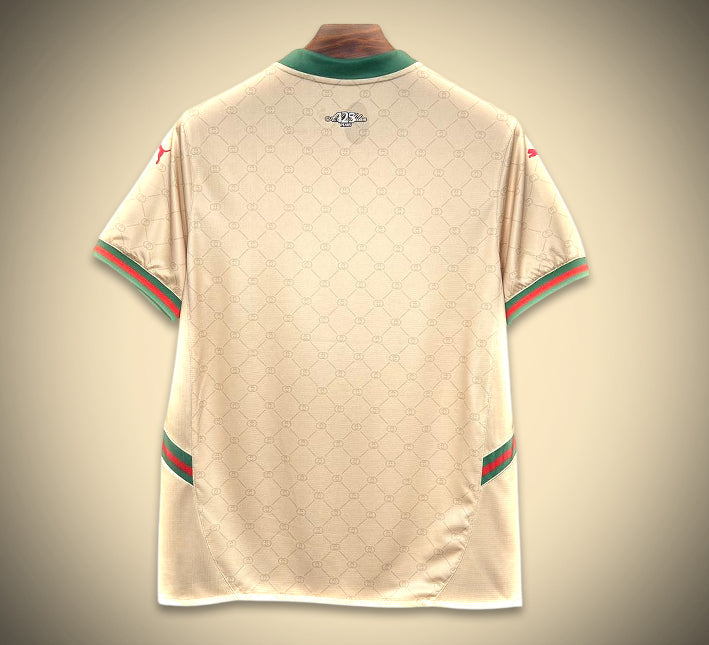 AC Milan Gucci-inspiriertes Trikot gold 2425