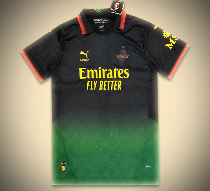 maillot-concept-ac-milan-edition-off-white-noir-2526 Konzept Trikot AC Milan Off-White Edition Schwarz 2526