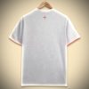 Konzept Trikot England Comma Edition Weiß 2024 Rückansicht