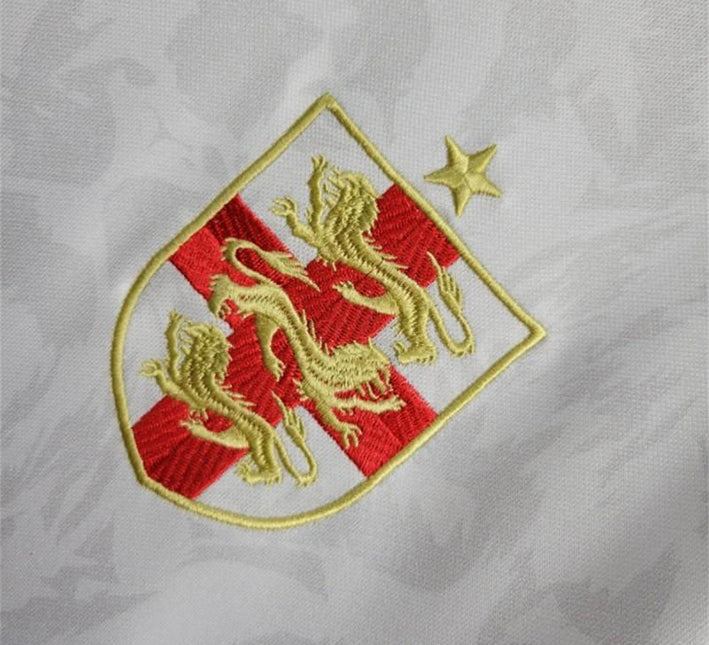 Konzept Trikot England Comma Edition Weiß 2024 Seitenansicht