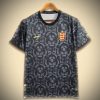Konzept Trikot England Comma Edition Schwarz 2024 Vorderansicht