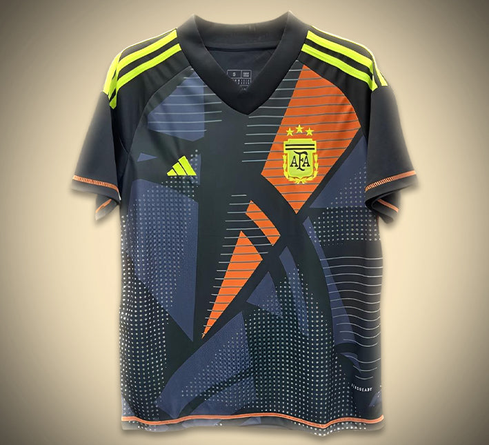Argentine Torwarttrikot Schwarz 2024