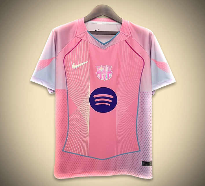 Konzept Trikot FC Barcelona Rosa Ausgabe 2526