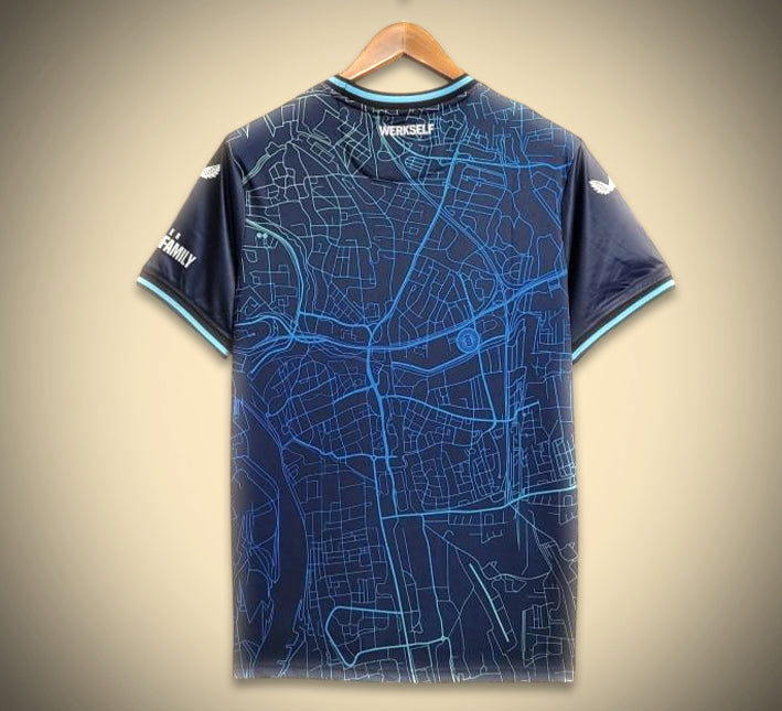 Bayer Leverkusen Blaue Edition 2024-2025 Konzept Trikot