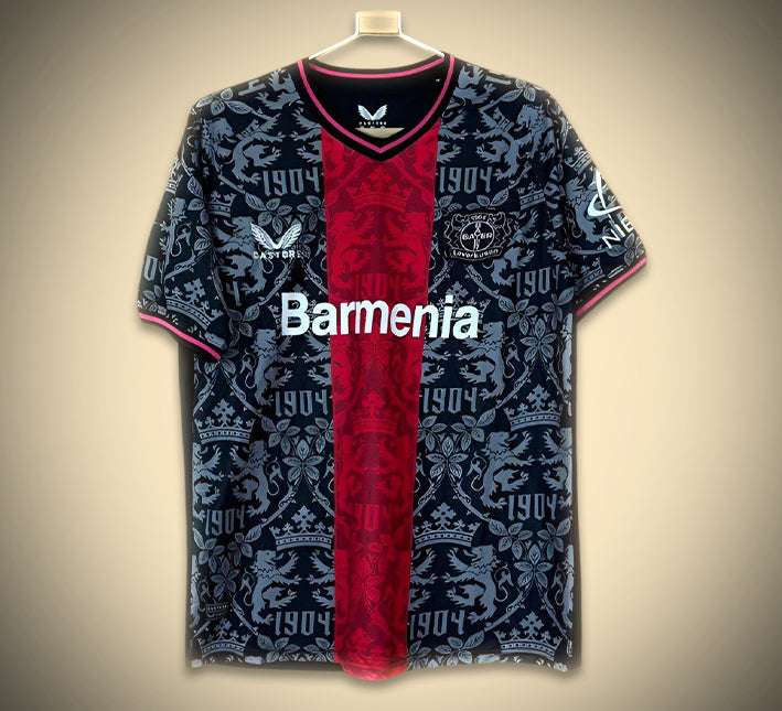 Konzept Trikot Bayern Leverkusen Edition Schwarz 2425
