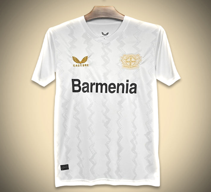 maillot-exterieur-bayern-leverkusen-couleur-or-saison-vingt-quatre-vingt-cinq Bayern Leverkusen Auswärtstrikot Gold Saison 2024 2025