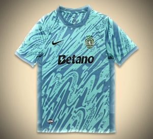Sporting CP Torwarttrikot 2024-2025 Vorderansicht