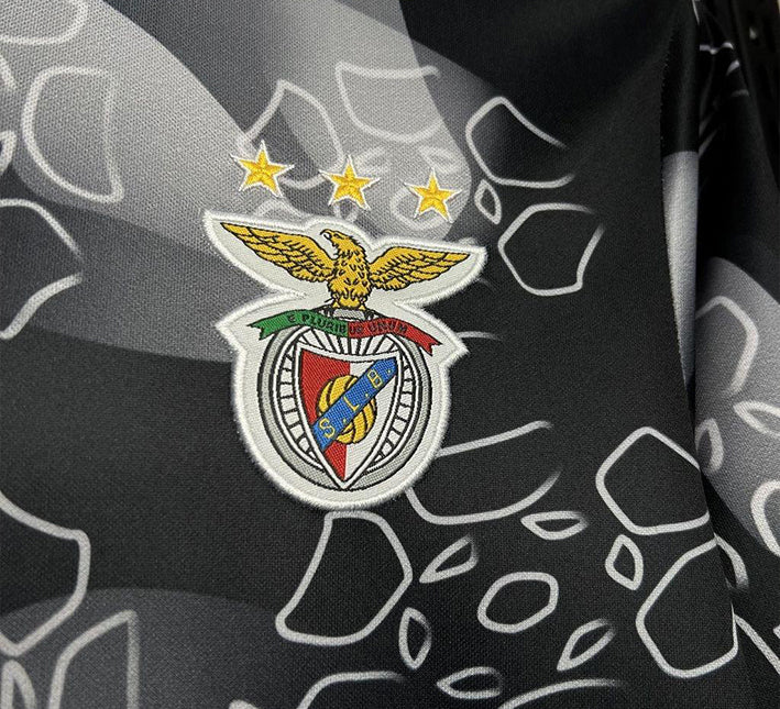 Benfica Vorbereitungstrikot Schwarz 2425
