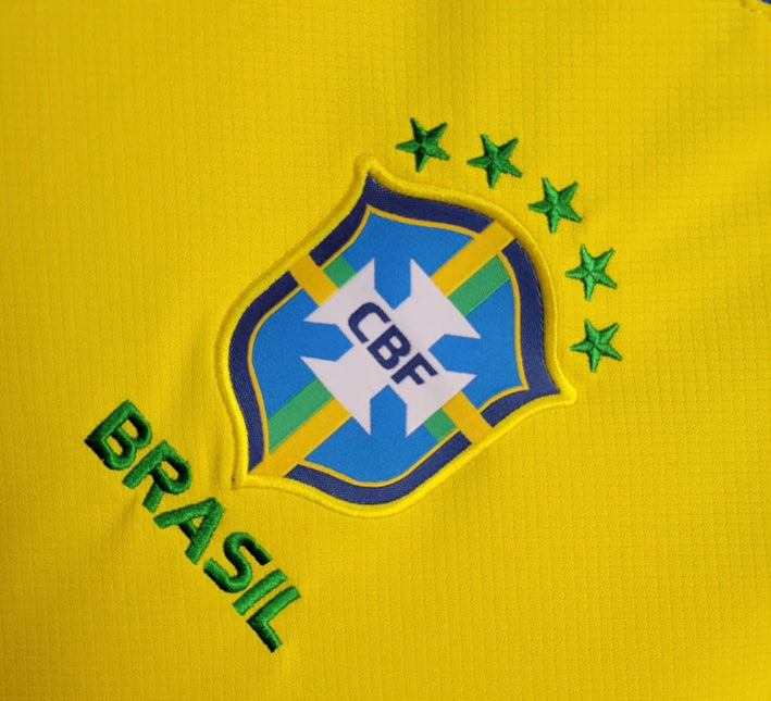 Brasilien Heimtrikot Saison 2025 2026 Konzept Gelb Grün