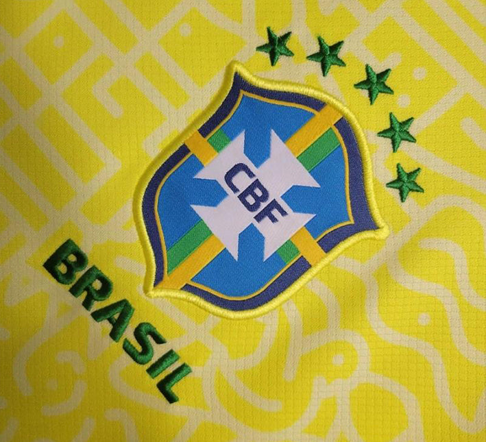 maillot-domicile-bresil-2425 Brasilien Heim 2425 Trikot