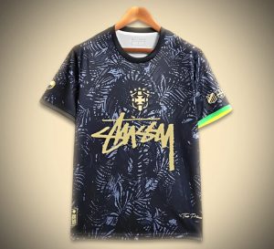 Brasilien Konzept-Trikot Stussy Saison 2024 2025 Streetwear-Stil