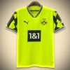 Konzept Trikot Borussia Dortmund Grün Ausgabe 2024-2025 Vorderansicht