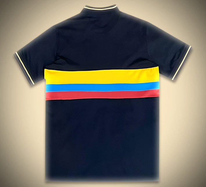 Konzept-Trikot schwarz Kolumbien Jahrhundert-Edition 2024 mit Gedenkdesign