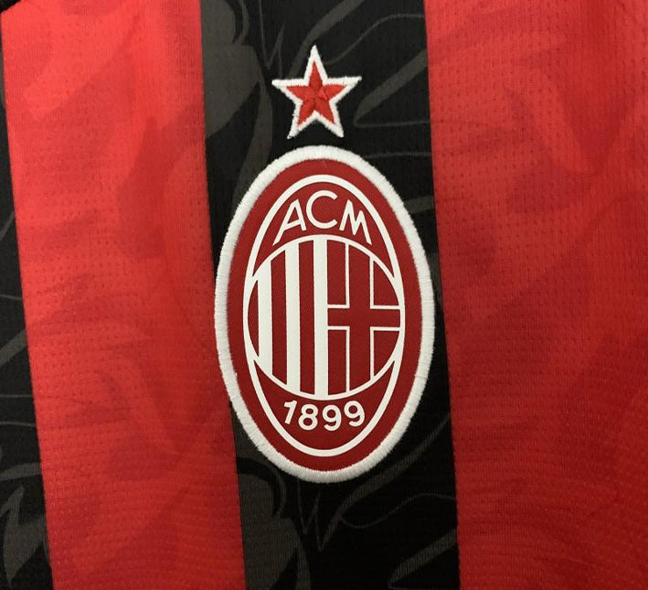 AC Milan Heimtrikot Konzept 2025/2026 rot-schwarz
