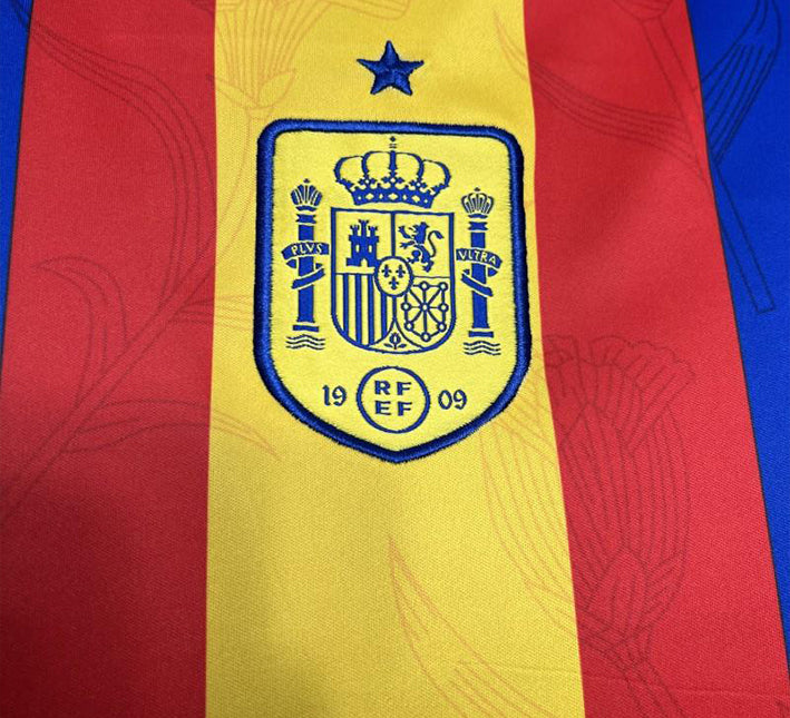 Spanien Vorbereitungsspiel Euro 2024 Trikot Seitenansicht