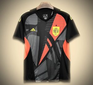 Spanien Torwarttrikot Schwarz 2024