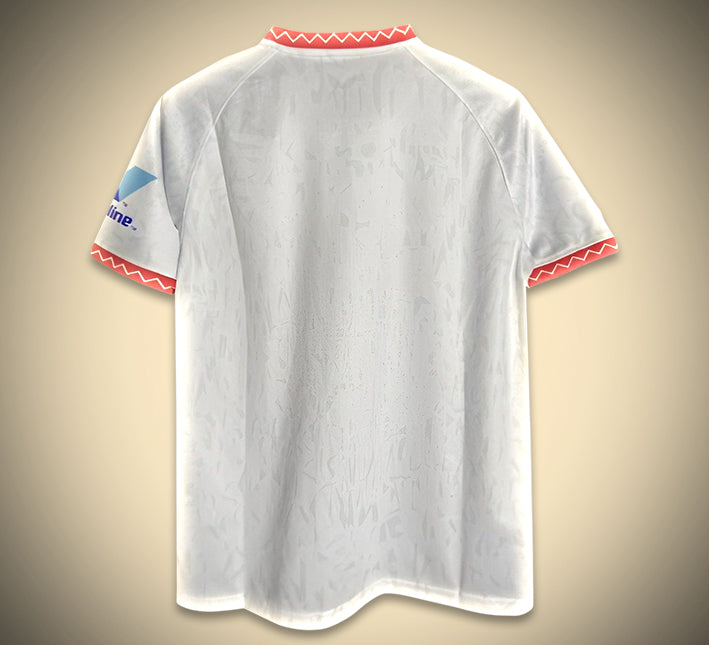 Heimtrikot FC Sevilla Saison 1984/85 rot und weiß