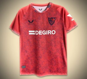 FC Sevilla Auswärtstrikot Rot 2425