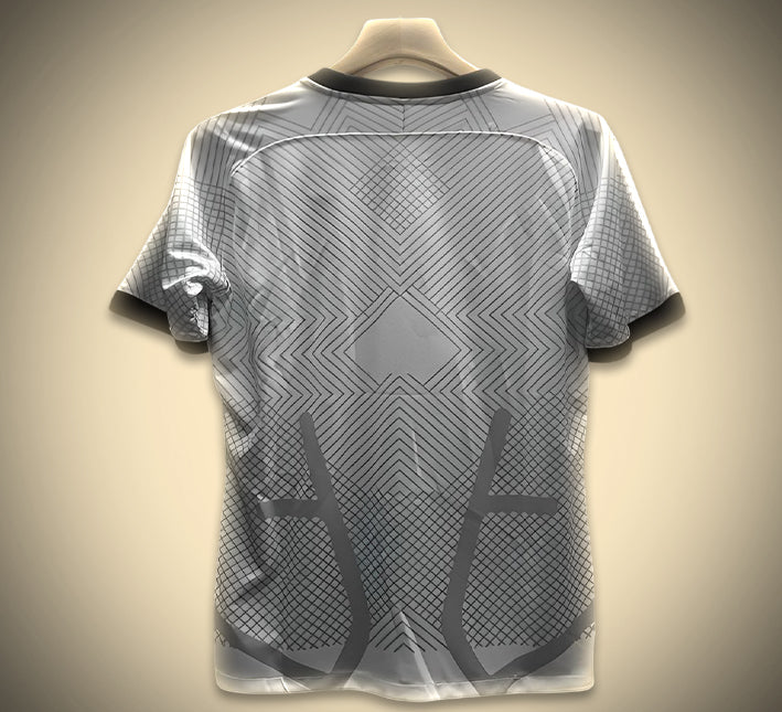 Konzept Trikot Inter Mailand Serpend Schwarz Edition für Fans mit Vereinswappen