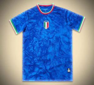 Concept Trikot Italien Michelangelo Edition Blau 2024